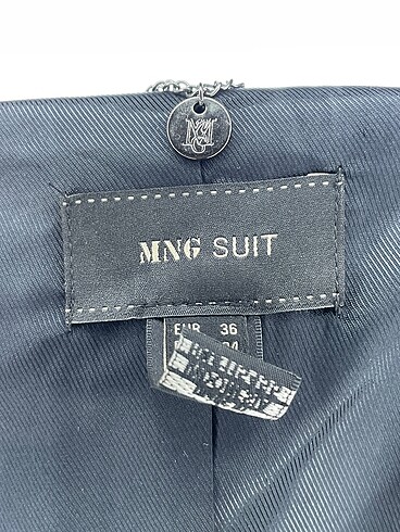 36 Beden siyah Renk Mango Blazer %70 İndirimli.