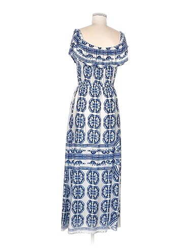 36 Beden Vintage Love Uzun Elbise %70 İndirimli.