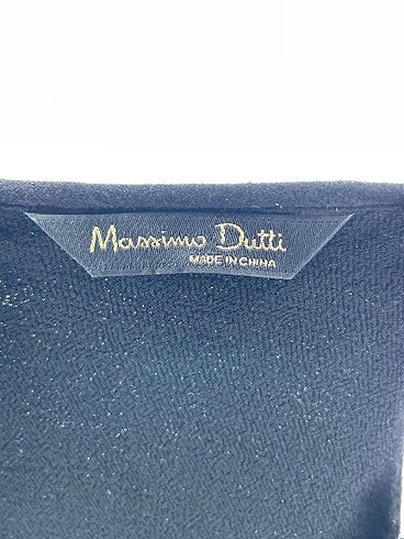 40 Beden siyah Renk Massimo Dutti Uzun Tulum %70 İndirimli.