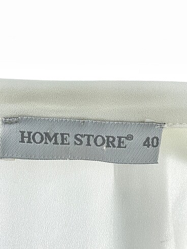 40 Beden beyaz Renk Home Store Bluz %70 İndirimli.