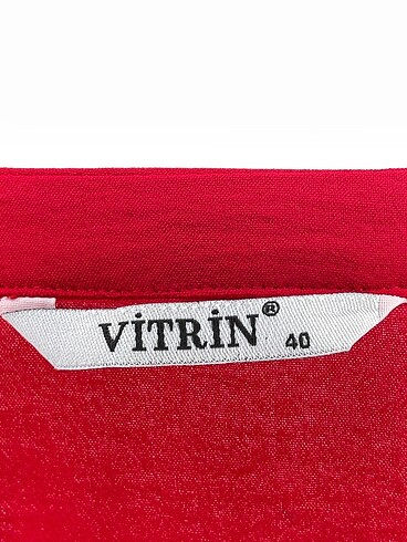 40 Beden kırmızı Renk Vintage Love Kısa Elbise %70 İndirimli.