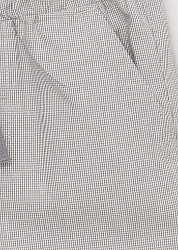 Gri jogger bebek kumaş pantolon - Görsel 2