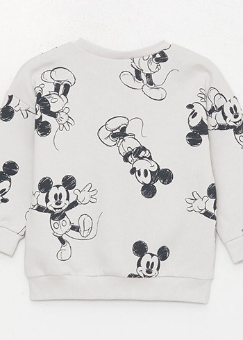 LCW Bisiklet Yaka Uzun Kollu Mickey Mouse
Baskılı sweatshirt - Görsel 2