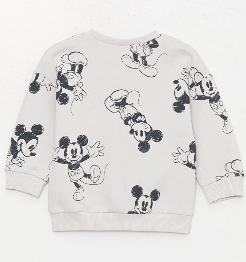 LCW Bisiklet Yaka Uzun Kollu Mickey Mouse
Baskılı sweatshirt - Görsel 2