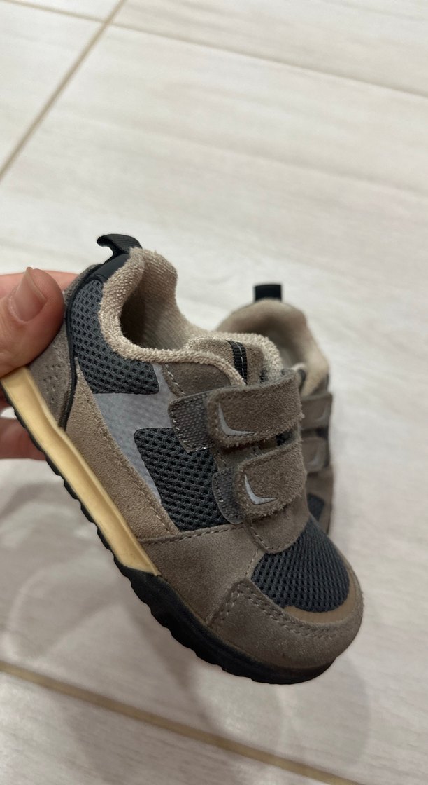 Kahverengi Gri Erkek Çocuk Spor Ayakkabı - Görsel 2