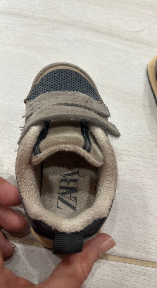 Kahverengi Gri Erkek Çocuk Spor Ayakkabı - Görsel 3