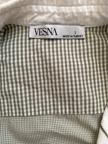 s Beden yeşil Renk Vesna gömlek