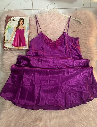 SATEN GECELİK ??SIFIR ÜRÜN KUTULU GÖNDERİM SAĞLIYORUZ L/XL UYUML