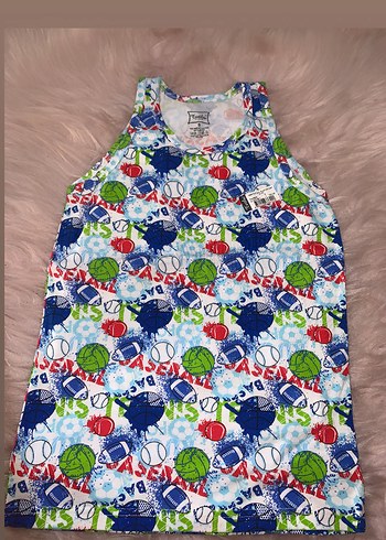 TUTKU DESENLİ ÇOCUK ATLET - Görsel 2