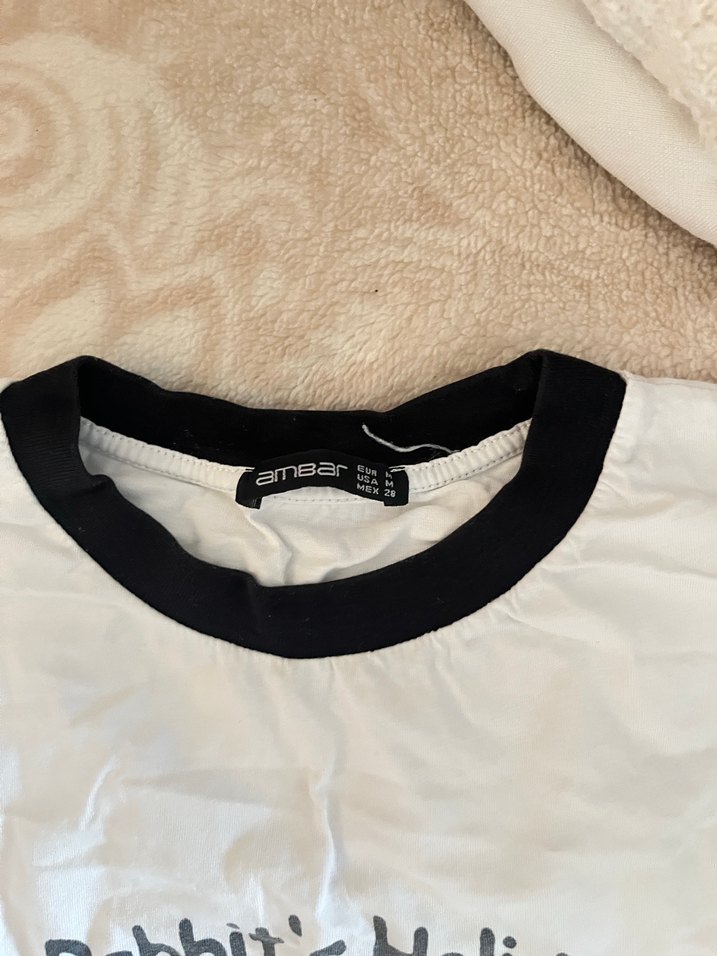 Kız Çocuk Baskılı Pamuklu Tişört - Görsel 5