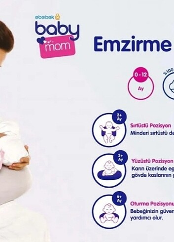 Emzirme Yastığı XL (Baby mom marka) - Görsel 7