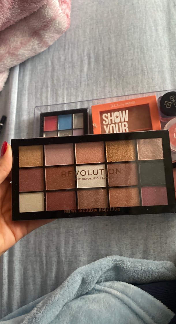 Makeup Revolution Kahverengi Far Paleti - Görsel 3