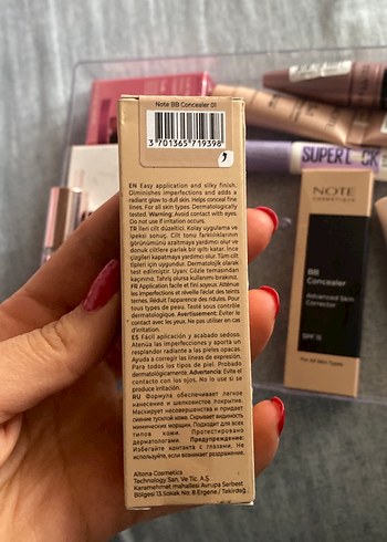 Note BB Krem Kapatıcı SPF15 Bej - Görsel 3