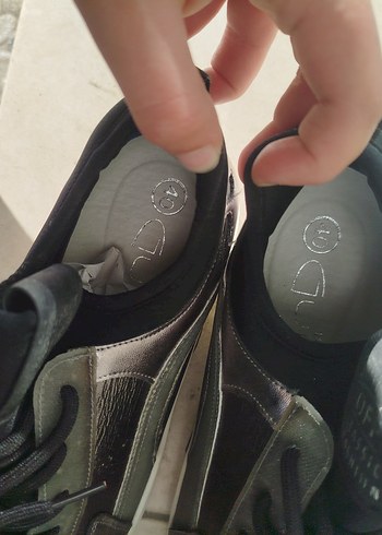 Mor Kadın Spor Ayakkabı Wedge Topuklu - Görsel 2