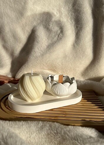Beden Lotus mumluk set