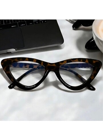 LEOPAR DESENLİ CATEYE BLUE BLOCK GOZLUK
