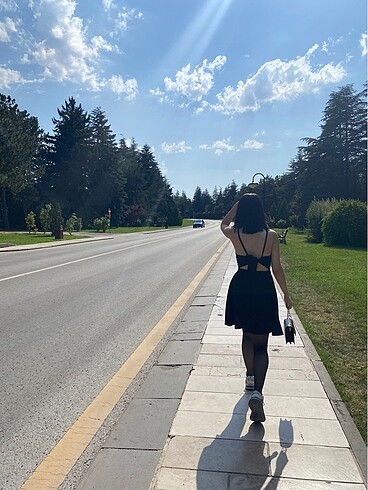 Bağlamalı elbise