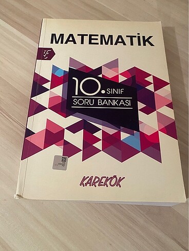 karekök yayınları 10.sınıf matematik kitabı