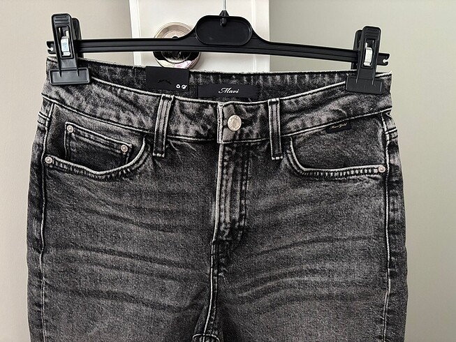 27 Beden gri Renk Mavi jeans kot pantolon