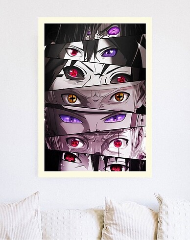 NARUTO DOJUSTU POSTER