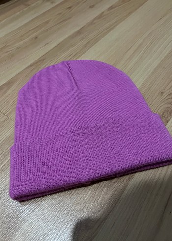 Mor Örgü Kadın Bere - Görsel 2