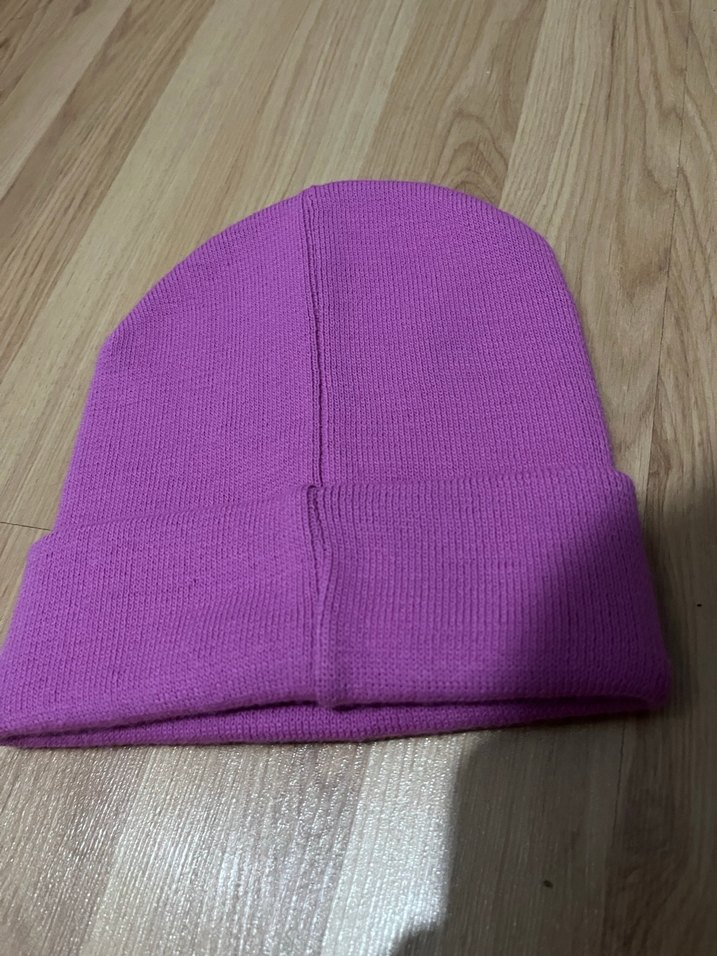 Mor Örgü Kadın Bere - Görsel 3
