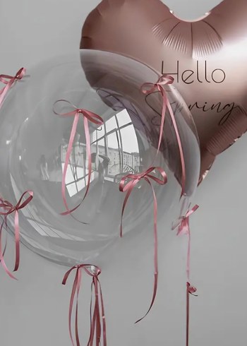 Şeffaf bobo balon 5 adet - Görsel 7