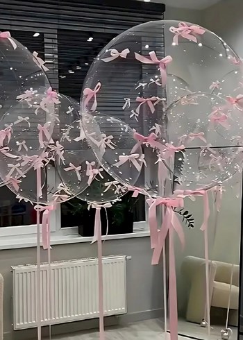 Şeffaf bobo balon 5 adet - Görsel 6