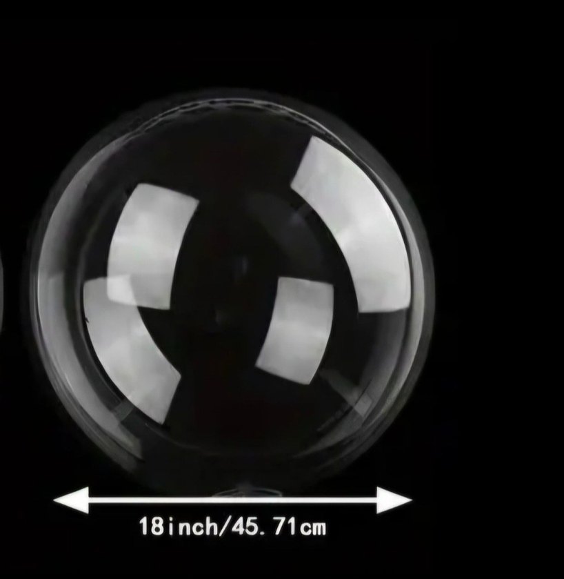 Şeffaf bobo balon 5 adet - Görsel 3