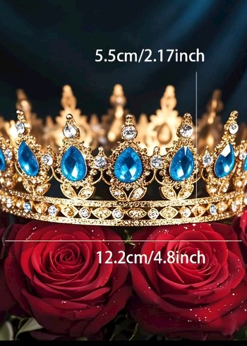 pembe prenses taç, pasta tacı - Görsel 2