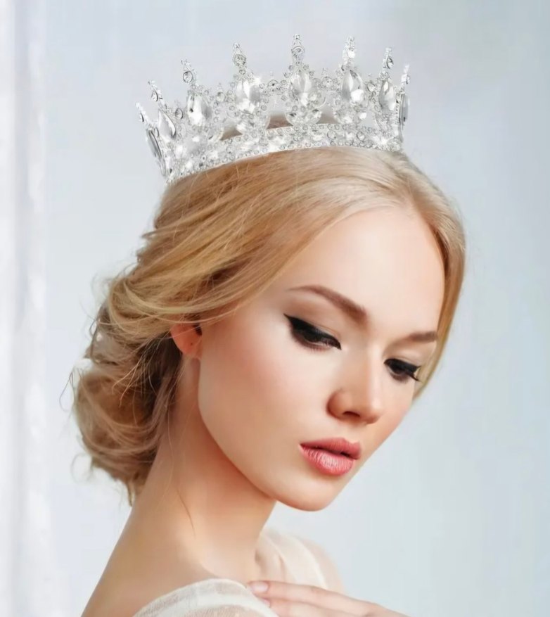 pembe prenses taç, pasta tacı - Görsel 3