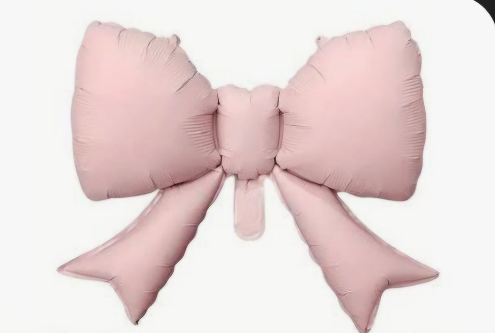 Pembe fiyonk balon 2 adet - Görsel 2