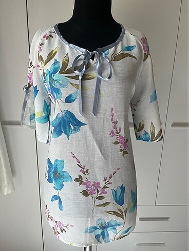 Keten bluz tunik