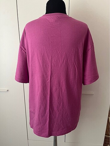 universal Beden pembe Renk Mavi oversize tshirt