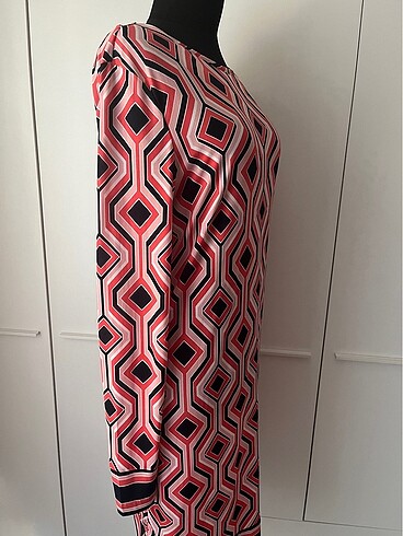 Michael Kors geometrik jersey elbise - Görsel 3