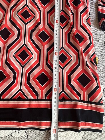 Michael Kors geometrik jersey elbise - Görsel 7