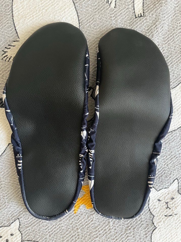 Lacivert Baskılı Kaydırmaz Deniz Ayakkabısı - Görsel 3