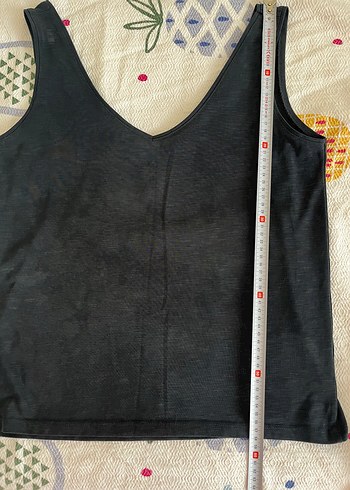 Siyah V Yakalı Salaş Modal Atlet - Görsel 6