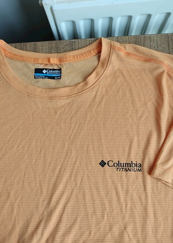 Bej Columbia Erkek Kısa Kollu Tişört - Görsel 3