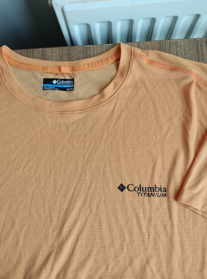 Bej Columbia Erkek Kısa Kollu Tişört - Görsel 3