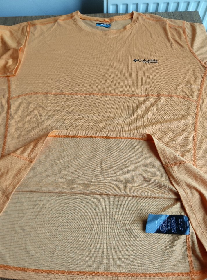 Bej Columbia Erkek Kısa Kollu Tişört - Görsel 5