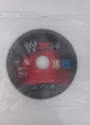 WWE 2K14 PS3 Disk
