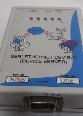 EDS10E Seri-Ethernet Çevirici Beyaz - Görsel 3