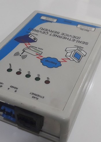 EDS10E Seri-Ethernet Çevirici Beyaz - Görsel 2