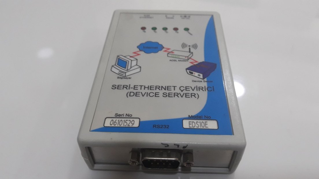 EDS10E Seri-Ethernet Çevirici Beyaz - Görsel 3