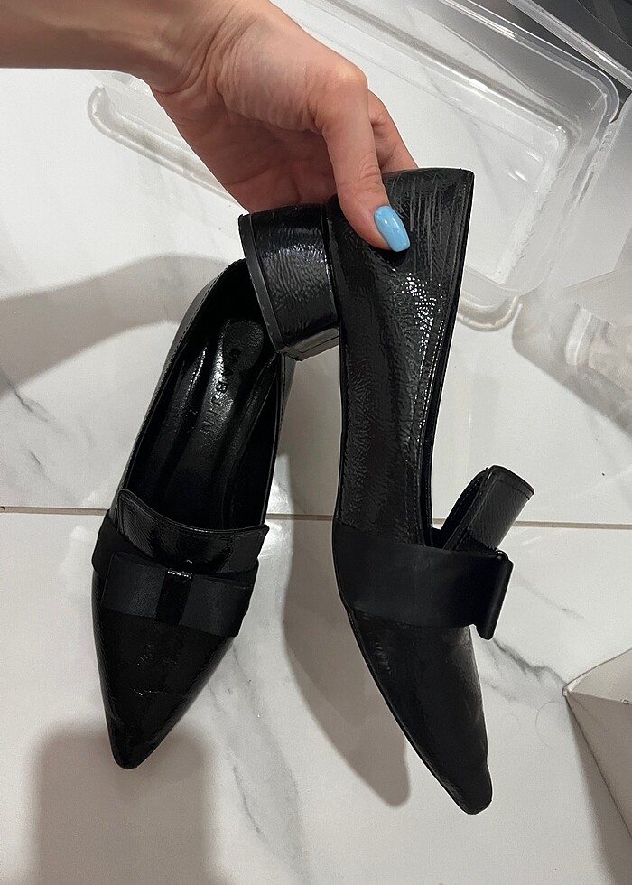 KISA TOPUKLU AYAKKABI - Görsel 3