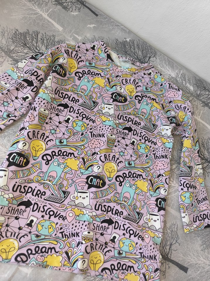 Pastel Renkli Desenli Çocuk kıyafeti - Görsel 2