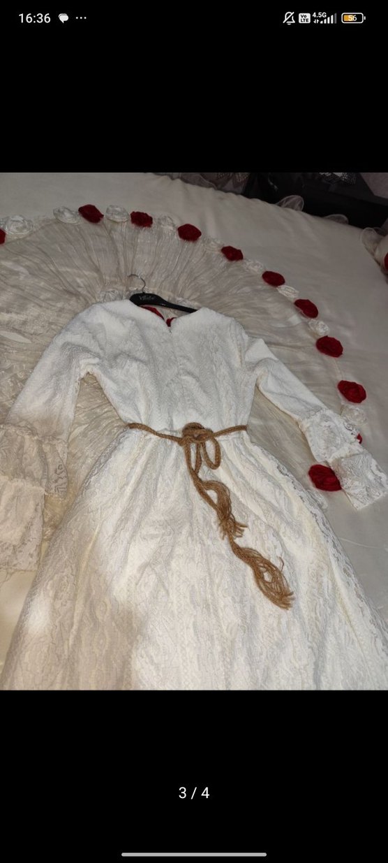 beyaz elbise - Görsel 3