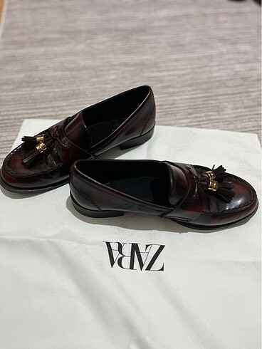 36 Beden bordo Renk Zara Ayakkabı