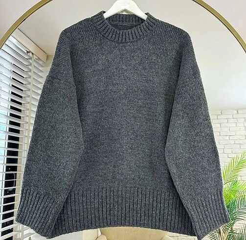 Oversize balıkçı yaka kazak ????
